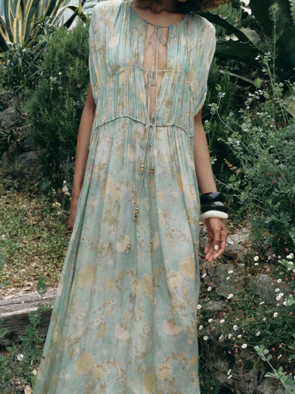 Zara ZW Colletion Maxi Dress
